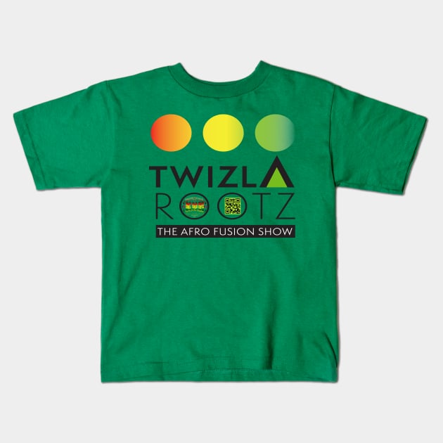 Twizla Rootz Afro Fusion Kids T-Shirt by dahJah